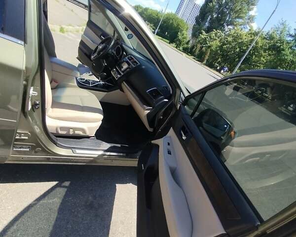 Зеленый Субару Аутбек, объемом двигателя 2.5 л и пробегом 173 тыс. км за 12500 $, фото 18 на Automoto.ua