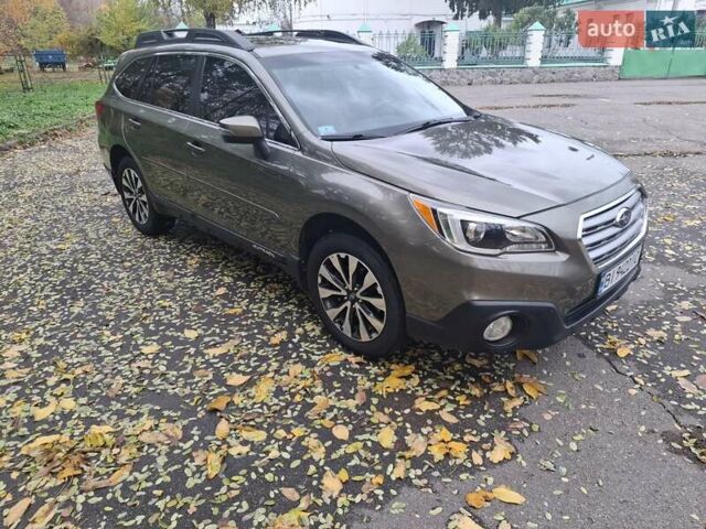 Зеленый Субару Аутбек, объемом двигателя 2.46 л и пробегом 230 тыс. км за 14900 $, фото 5 на Automoto.ua