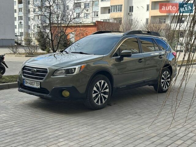 Зеленый Субару Аутбек, объемом двигателя 2.46 л и пробегом 230 тыс. км за 15500 $, фото 2 на Automoto.ua
