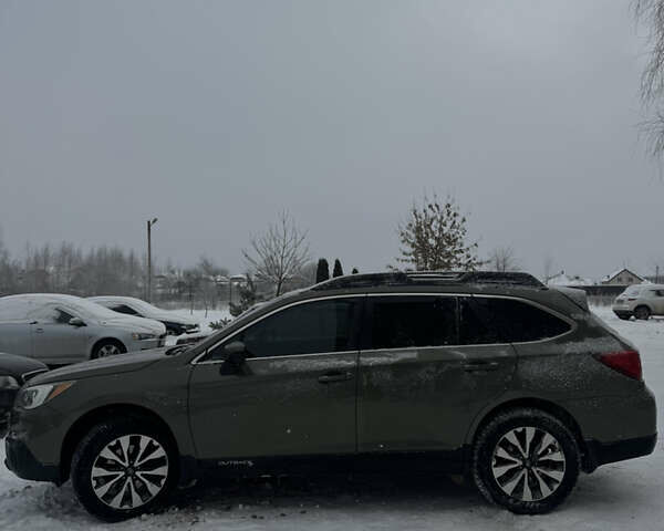 Зеленый Субару Аутбек, объемом двигателя 2.5 л и пробегом 186 тыс. км за 14899 $, фото 3 на Automoto.ua