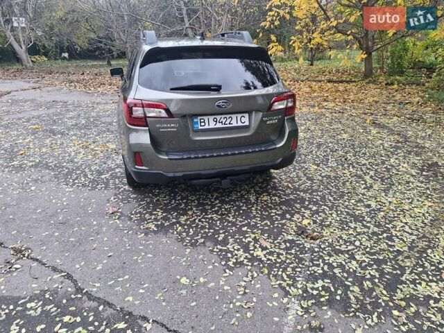 Зеленый Субару Аутбек, объемом двигателя 2.46 л и пробегом 230 тыс. км за 14900 $, фото 10 на Automoto.ua