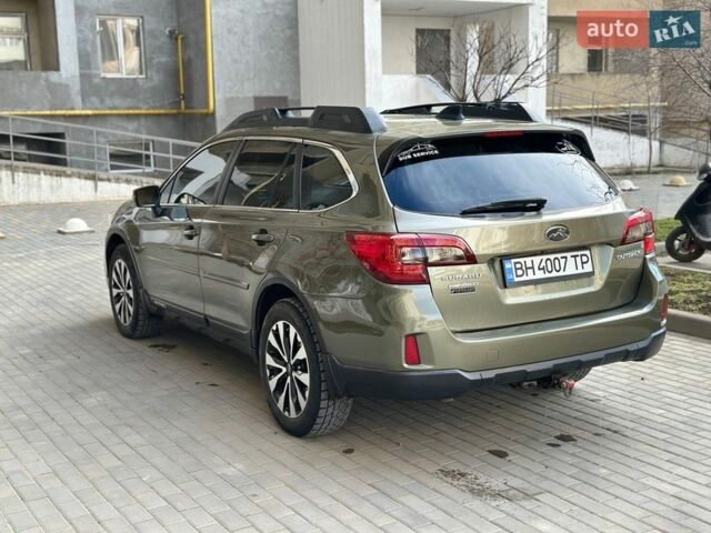 Зеленый Субару Аутбек, объемом двигателя 2.46 л и пробегом 230 тыс. км за 15500 $, фото 5 на Automoto.ua