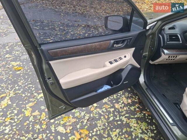 Зеленый Субару Аутбек, объемом двигателя 2.46 л и пробегом 230 тыс. км за 14900 $, фото 12 на Automoto.ua