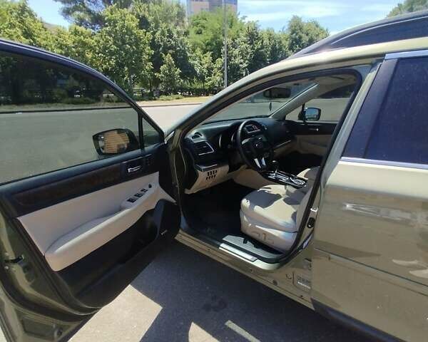 Зеленый Субару Аутбек, объемом двигателя 2.5 л и пробегом 173 тыс. км за 12500 $, фото 11 на Automoto.ua