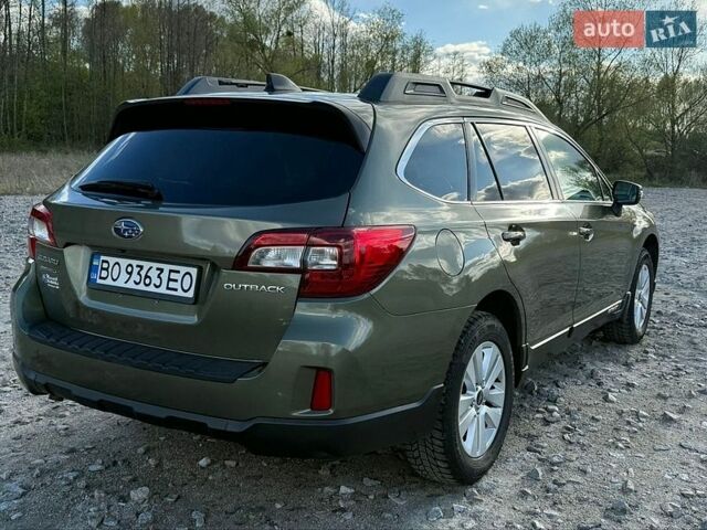 Зелений Субару Аутбек, об'ємом двигуна 2.46 л та пробігом 150 тис. км за 13400 $, фото 9 на Automoto.ua