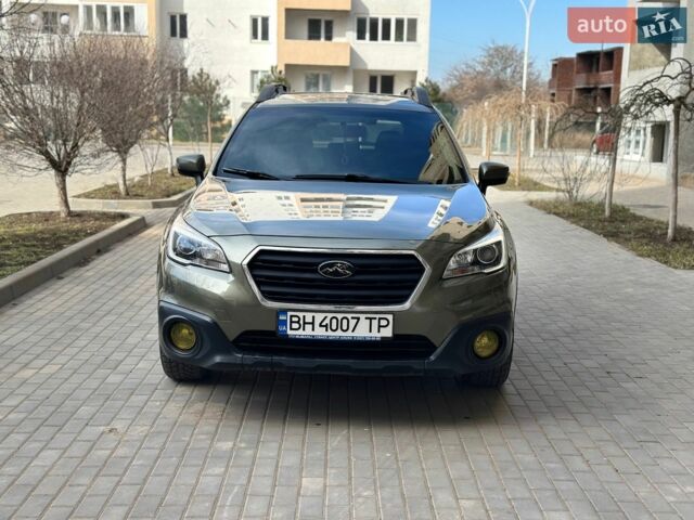 Зелений Субару Аутбек, об'ємом двигуна 2.46 л та пробігом 230 тис. км за 14900 $, фото 1 на Automoto.ua