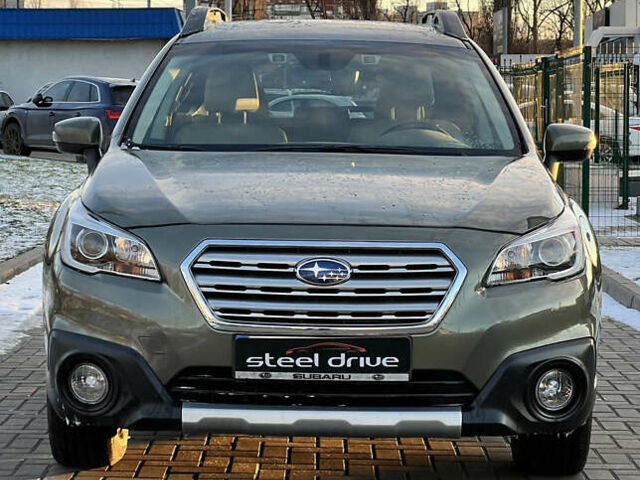 Зелений Субару Аутбек, об'ємом двигуна 2.5 л та пробігом 95 тис. км за 16899 $, фото 1 на Automoto.ua