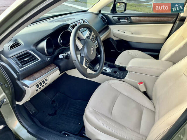 Зеленый Субару Аутбек, объемом двигателя 2.5 л и пробегом 165 тыс. км за 16200 $, фото 6 на Automoto.ua