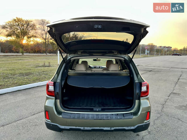 Зеленый Субару Аутбек, объемом двигателя 2.5 л и пробегом 165 тыс. км за 16200 $, фото 15 на Automoto.ua