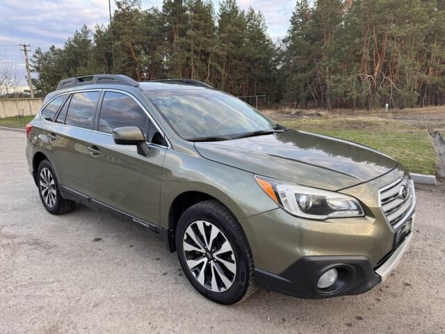 Зелений Субару Аутбек, об'ємом двигуна 2.5 л та пробігом 198 тис. км за 13800 $, фото 1 на Automoto.ua