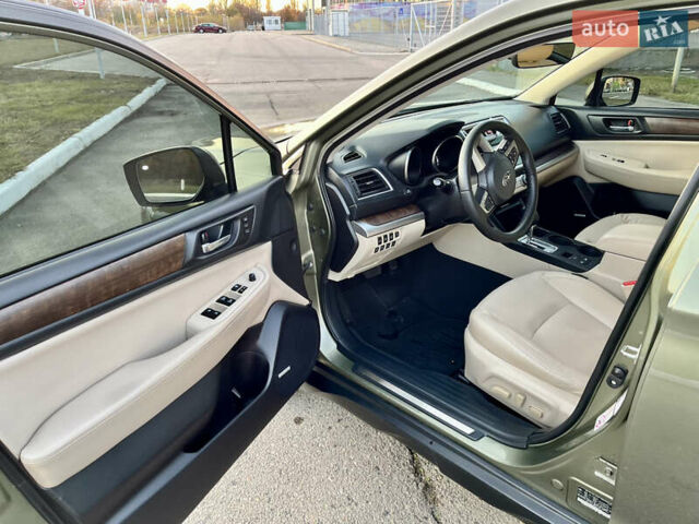 Зеленый Субару Аутбек, объемом двигателя 2.5 л и пробегом 165 тыс. км за 16200 $, фото 7 на Automoto.ua