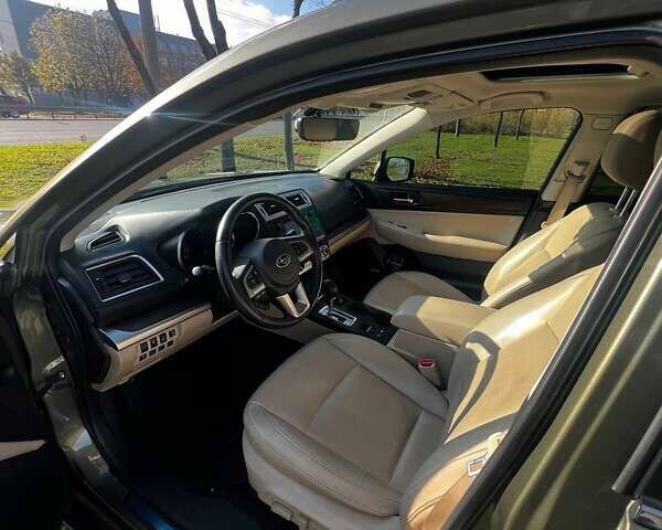 Зеленый Субару Аутбек, объемом двигателя 2.46 л и пробегом 96 тыс. км за 18000 $, фото 18 на Automoto.ua