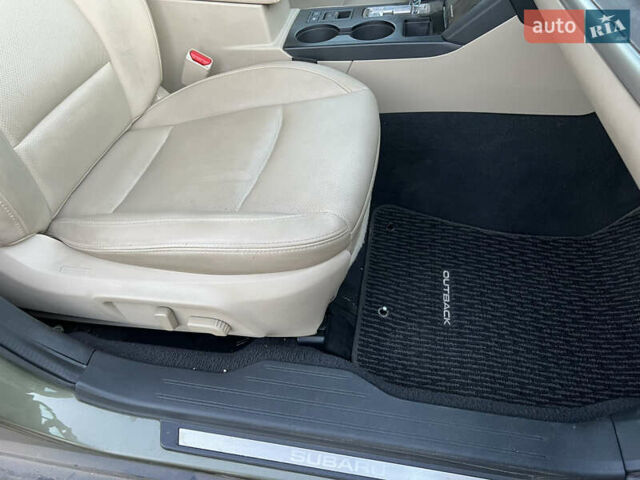 Зелений Субару Аутбек, об'ємом двигуна 2.5 л та пробігом 95 тис. км за 16899 $, фото 7 на Automoto.ua