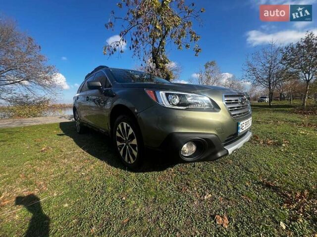 Зеленый Субару Аутбек, объемом двигателя 2.46 л и пробегом 96 тыс. км за 18000 $, фото 1 на Automoto.ua