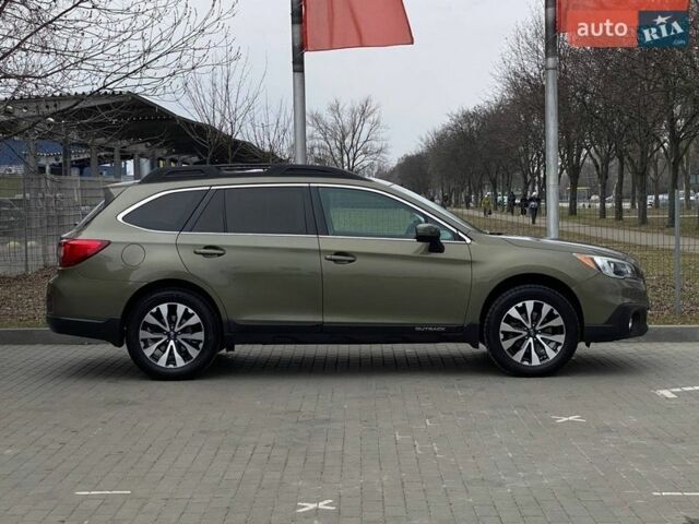 Зеленый Субару Аутбек, объемом двигателя 2.5 л и пробегом 137 тыс. км за 15900 $, фото 3 на Automoto.ua
