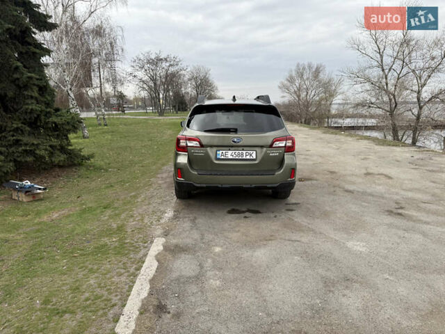 Зелений Субару Аутбек, об'ємом двигуна 2.5 л та пробігом 132 тис. км за 17800 $, фото 1 на Automoto.ua