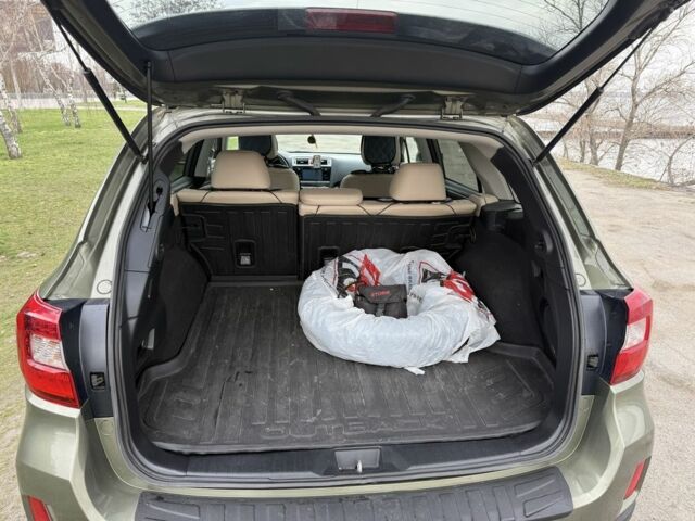 Зелений Субару Аутбек, об'ємом двигуна 2.5 л та пробігом 137 тис. км за 16500 $, фото 16 на Automoto.ua