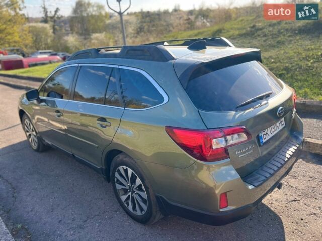 Зелений Субару Аутбек, об'ємом двигуна 3.63 л та пробігом 166 тис. км за 16500 $, фото 11 на Automoto.ua