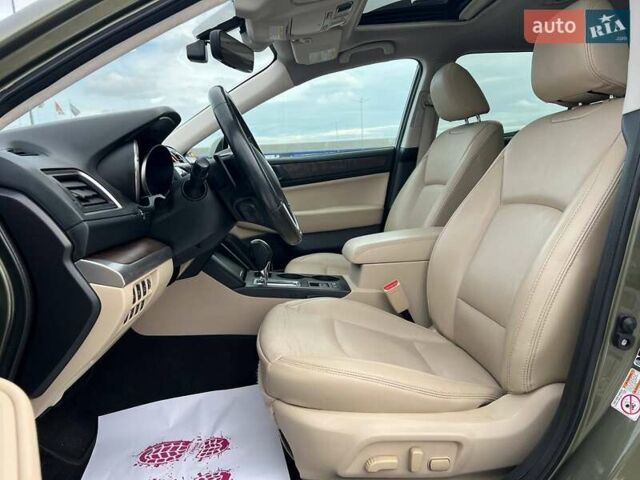 Зеленый Субару Аутбек, объемом двигателя 2.5 л и пробегом 150 тыс. км за 14800 $, фото 17 на Automoto.ua