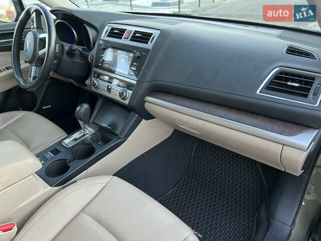 Зелений Субару Аутбек, об'ємом двигуна 2.5 л та пробігом 95 тис. км за 16899 $, фото 9 на Automoto.ua