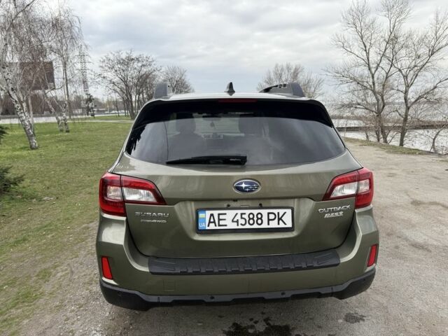 Зелений Субару Аутбек, об'ємом двигуна 2.5 л та пробігом 137 тис. км за 16500 $, фото 1 на Automoto.ua