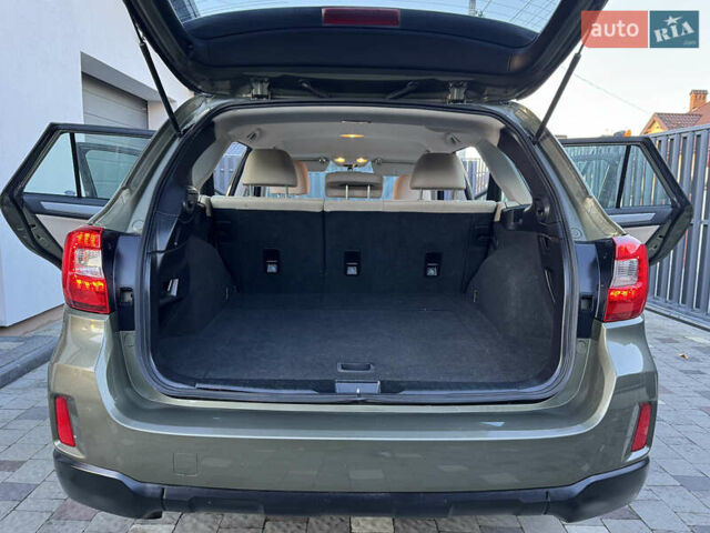 Зеленый Субару Аутбек, объемом двигателя 2.5 л и пробегом 151 тыс. км за 13999 $, фото 23 на Automoto.ua