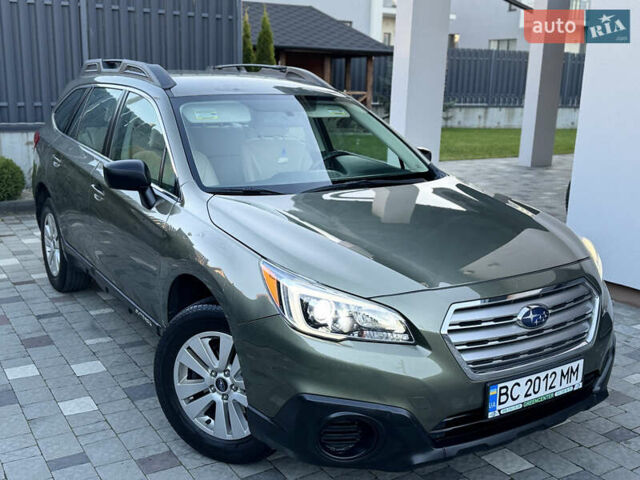 Зеленый Субару Аутбек, объемом двигателя 2.5 л и пробегом 151 тыс. км за 13999 $, фото 5 на Automoto.ua