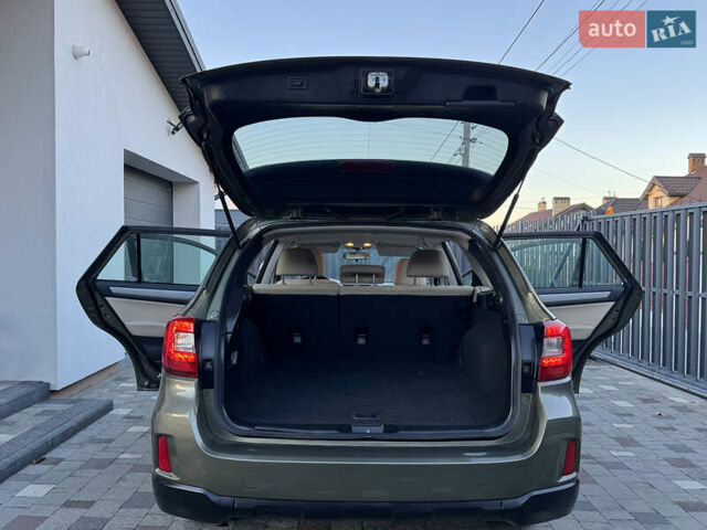 Зеленый Субару Аутбек, объемом двигателя 2.5 л и пробегом 151 тыс. км за 13999 $, фото 36 на Automoto.ua