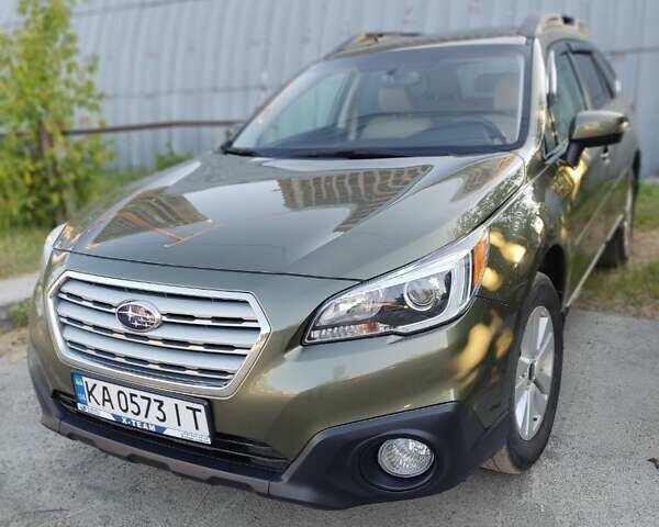 Зелений Субару Аутбек, об'ємом двигуна 2.5 л та пробігом 109 тис. км за 14990 $, фото 21 на Automoto.ua
