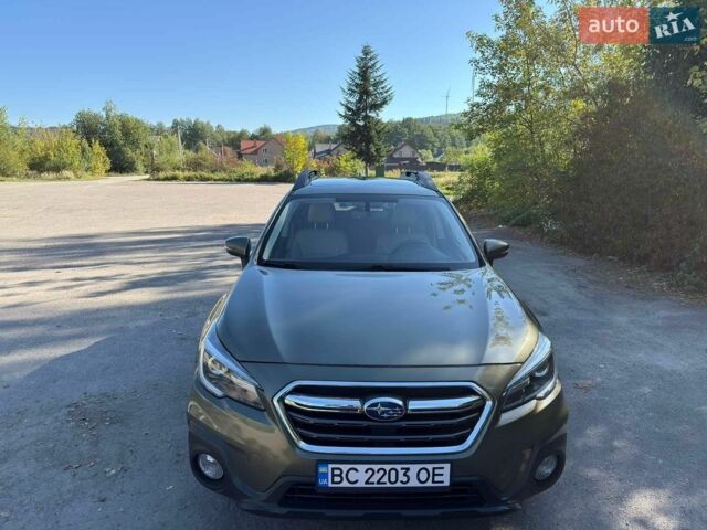 Зелений Субару Аутбек, об'ємом двигуна 2.5 л та пробігом 165 тис. км за 16800 $, фото 1 на Automoto.ua