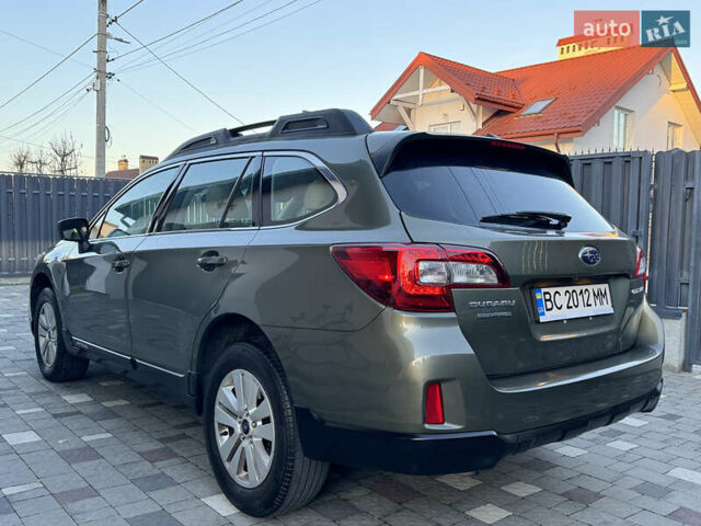 Зеленый Субару Аутбек, объемом двигателя 2.5 л и пробегом 151 тыс. км за 13999 $, фото 10 на Automoto.ua