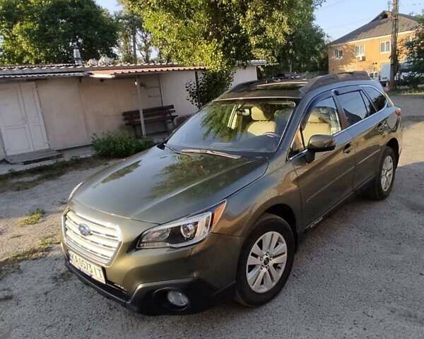 Зелений Субару Аутбек, об'ємом двигуна 2.5 л та пробігом 109 тис. км за 14990 $, фото 8 на Automoto.ua