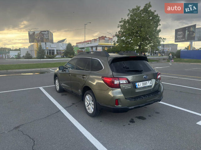 Зелений Субару Аутбек, об'ємом двигуна 2.5 л та пробігом 128 тис. км за 16000 $, фото 6 на Automoto.ua