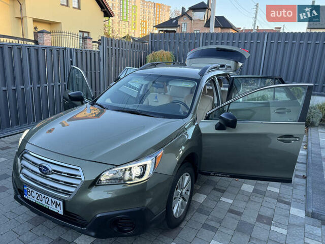 Зеленый Субару Аутбек, объемом двигателя 2.5 л и пробегом 151 тыс. км за 13999 $, фото 32 на Automoto.ua