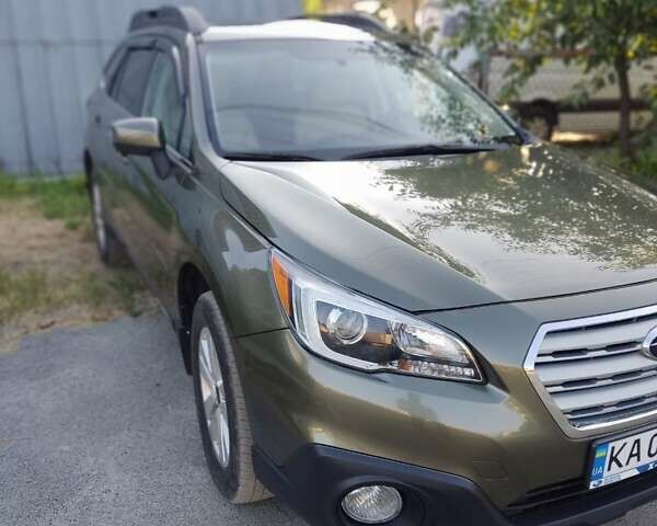 Зелений Субару Аутбек, об'ємом двигуна 2.5 л та пробігом 109 тис. км за 14990 $, фото 23 на Automoto.ua