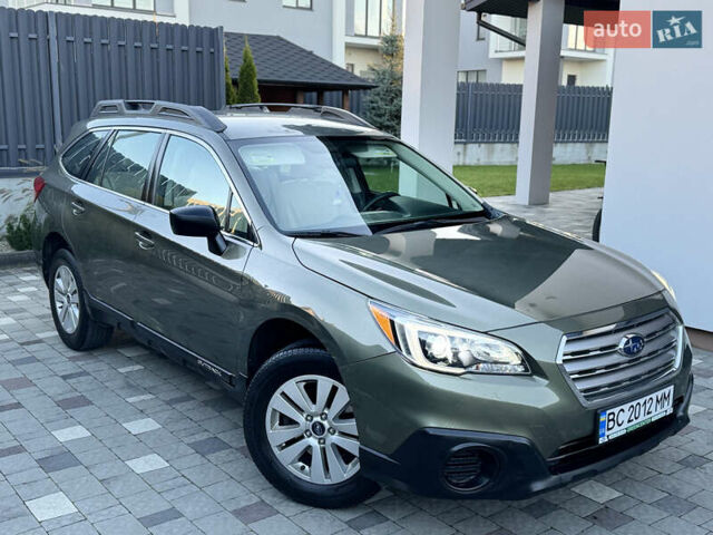 Зеленый Субару Аутбек, объемом двигателя 2.5 л и пробегом 151 тыс. км за 13999 $, фото 6 на Automoto.ua