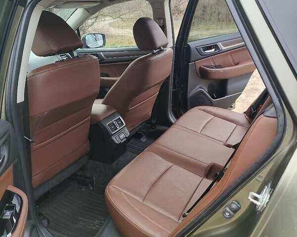 Зелений Субару Аутбек, об'ємом двигуна 2.5 л та пробігом 98 тис. км за 25000 $, фото 12 на Automoto.ua