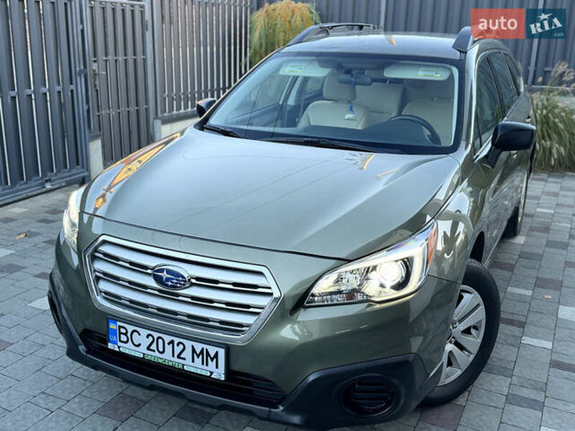 Зеленый Субару Аутбек, объемом двигателя 2.5 л и пробегом 151 тыс. км за 13999 $, фото 3 на Automoto.ua