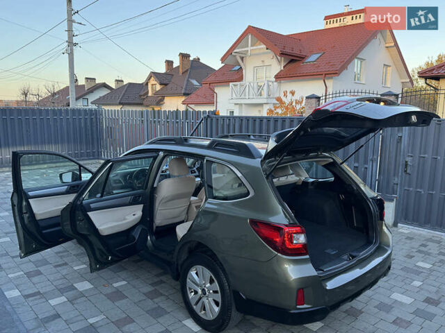 Зеленый Субару Аутбек, объемом двигателя 2.5 л и пробегом 151 тыс. км за 13999 $, фото 34 на Automoto.ua