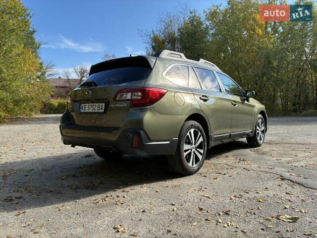 Субару Аутбек 2018 в Днепре (Днепропетровске) на Automoto.ua Зеленый Субару Аутбек, объемом двигателя 2.5 л и пробегом 127 тыс. км за 21500 $, фото 3 на Automoto.ua