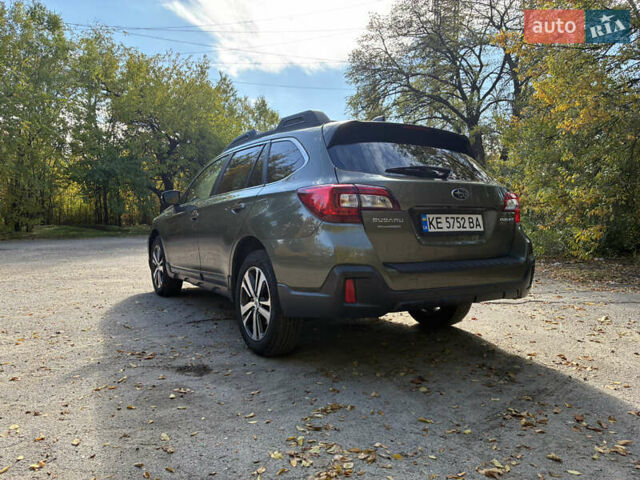 Субару Аутбек 2018 в Днепре (Днепропетровске) на Automoto.ua Зеленый Субару Аутбек, объемом двигателя 2.5 л и пробегом 127 тыс. км за 21500 $, фото 2 на Automoto.ua