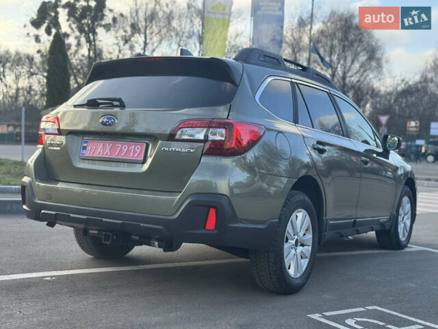 Зелений Субару Аутбек, об'ємом двигуна 2.5 л та пробігом 148 тис. км за 14350 $, фото 33 на Automoto.ua