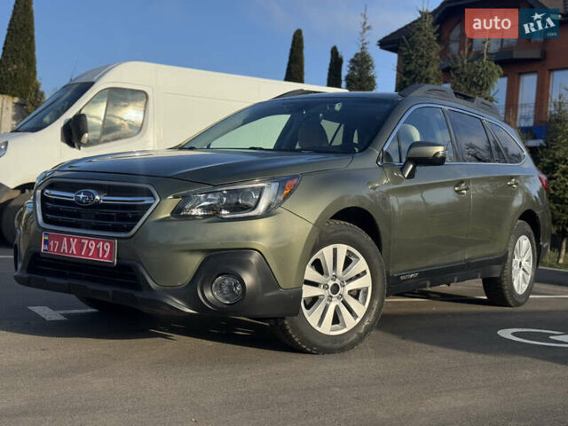 Зелений Субару Аутбек, об'ємом двигуна 2.5 л та пробігом 148 тис. км за 14350 $, фото 2 на Automoto.ua