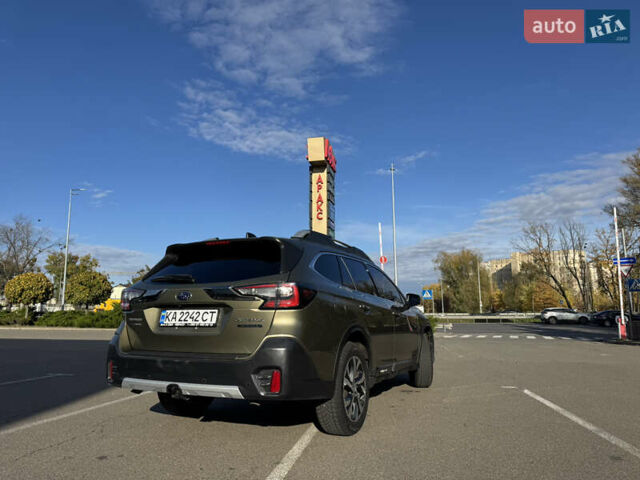 Зелений Субару Аутбек, об'ємом двигуна 2.39 л та пробігом 127 тис. км за 23500 $, фото 3 на Automoto.ua