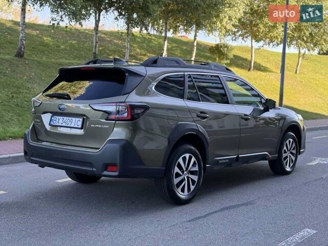 Зелений Субару Аутбек, об'ємом двигуна 2.5 л та пробігом 12 тис. км за 26000 $, фото 5 на Automoto.ua