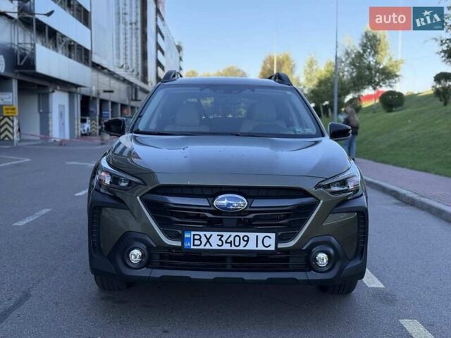 Зелений Субару Аутбек, об'ємом двигуна 2.5 л та пробігом 12 тис. км за 26000 $, фото 1 на Automoto.ua