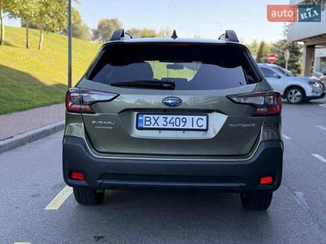 Зелений Субару Аутбек, об'ємом двигуна 2.5 л та пробігом 12 тис. км за 26000 $, фото 7 на Automoto.ua