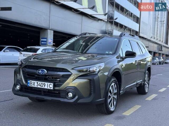 Зелений Субару Аутбек, об'ємом двигуна 2.5 л та пробігом 12 тис. км за 26000 $, фото 3 на Automoto.ua