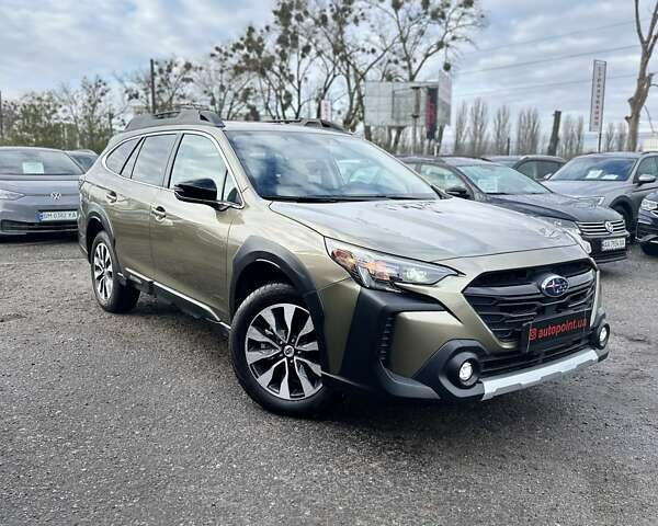 Зеленый Субару Аутбек, объемом двигателя 2.39 л и пробегом 5 тыс. км за 29800 $, фото 2 на Automoto.ua