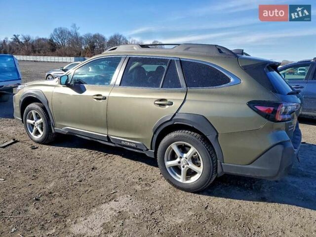 Зеленый Субару Аутбек, объемом двигателя 2.39 л и пробегом 16 тыс. км за 9500 $, фото 2 на Automoto.ua